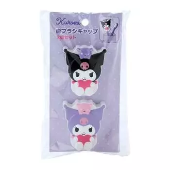 набор из 2 колпачков для зубных щеток sanrio kuromi 458295