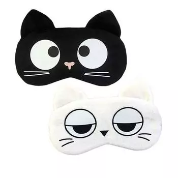 Набор из 2 масок для сна Life Pop Meowy, популярный персонаж в Корее