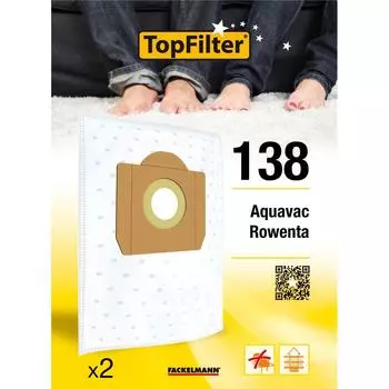 Набор из 2 мешков для пылесоса Rowenta Industrial TopFilter Premium ref. 64138
