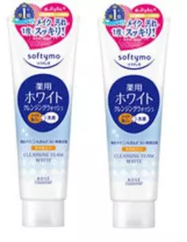 Набор из 2 очищающих средств Softymo Medicated White Cleansing Wash