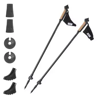 Набор из 2 палок для скандинавской езды Northern Country [алюминий] TR-3004