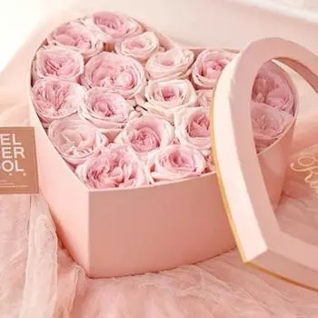 Набор из 2 подарочных коробок с крышками, цветочные коробки в форме сердца для композиций, цветочная подарочная коробка, предложение руки и сердца для подружки невесты, свадьба, день рождения, вечеринка по случаю рождения ребенка, день святого валентина ч