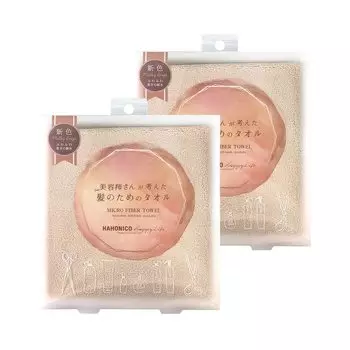 Набор из 2 полотенец Hahonico Hair Dry Microfiber Towel Milky Beige