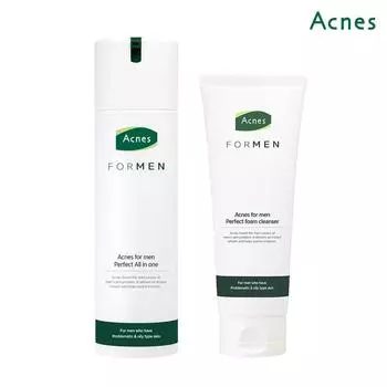 Набор из 2 предметов Acnes for Men Perfect (все в одном 30 мл подарок), 1 кусок