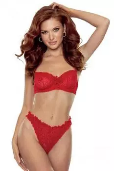 Набор из 2 предметов Catilla - Passion XXL/3XL красный