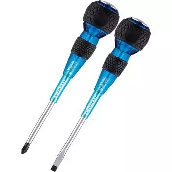 Набор из 2 предметов VESSEL Safety Penetration Ball Grip Driver Galaxy Blue +2100/-6100 250-2PS-GBL Подлинный оригинал из Японии синий