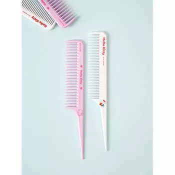 Набор из 2 расчесок для хвоста Daiso Hello Kitty Mini