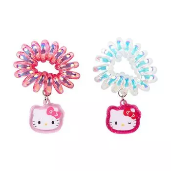Набор из 2 резинок для волос Sanrio Coil Ponytail Holder Hello Kitty 834491