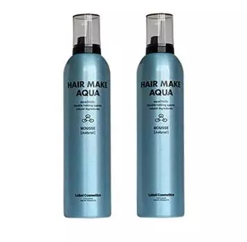 Набор из 2 Rubel Hair Make Aqua Mousse 350 г натуральный