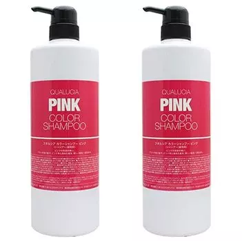 Набор из 2 шампуней Fiore Qualcia Color 1000 мл розовый