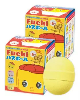 Набор из 2 шариков для ванны с солью для ванны и ароматом Фуэки-кун