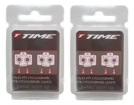 Набор из 2 шипов TIME ATAC MTB CLEATS V2 13/17° [предмет]