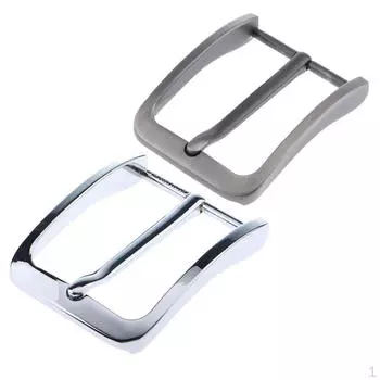 Набор из 2 шт., 40 мм, серебряные одинарные металлические зажимы в стиле ретро, пряжка для ремня