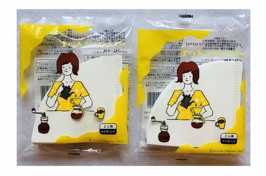 [Набор из 2 шт] MD-26C KONO коническая бумага хлопковая бумага для 2 человек 40 листов KONO