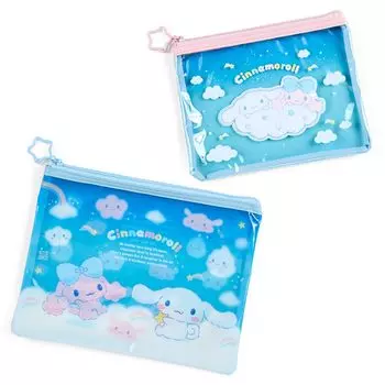 Набор из 2 штук в плоском мешочке Sanrio Cinnamoroll & Poron (Корица, Порон и Братья и сестры облаков) 264181