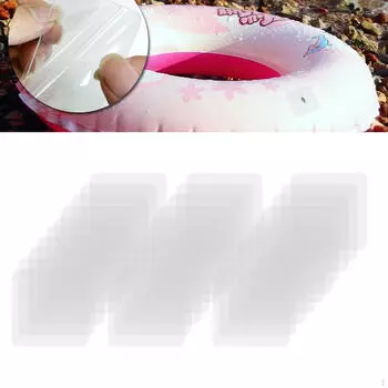 Набор из 30 надувных ремонтных заплат для бассейна, прозрачный, водонепроницаемый для