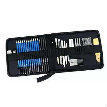 Набор из 33 художественных карандашей для рисования