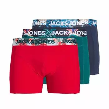 Набор из 3 эластичных боксеров с логотипом Kids JACK & JONES