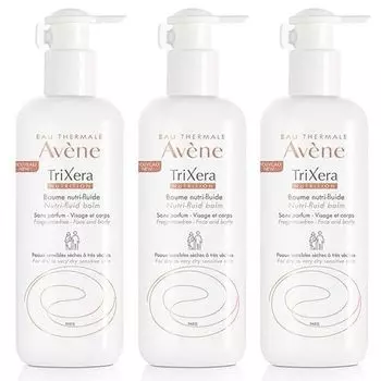 Набор из 3 Avene Trixera NT Fluid Cream 400 мл [предмет]