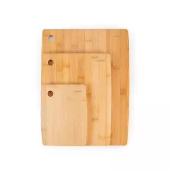 Набор из 3 бамбуковых разделочных досок