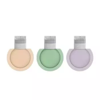 Набор из 3 дорожных флаконов для шампуня, косметики, геля для душа, пустая бутылка, портативный флакон для снятия макияжа Travel Magic 60ml*3