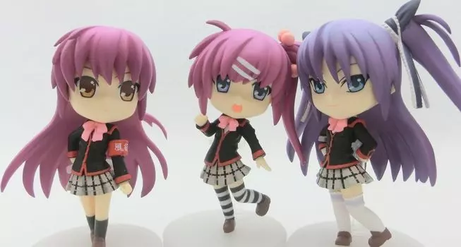 Набор из 3 фигурок Chobirume «Little Busters! » Том 2