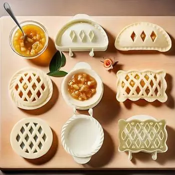 Набор из 3 форм для пирогов Fall Hand Pie Forms, классические кухонные принадлежности, формы для блинов