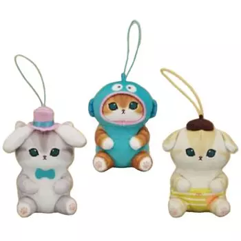 Набор из 3-х персонажей талисманов Sanrio, примерно 10 см. (т.2)