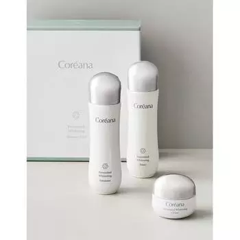 Набор из 3-х средств для отбеливания Coreana Fermented Whitening