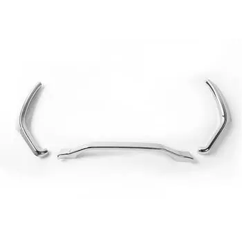 Набор из 3 хромированных накладок на приборную панель для 2015-2018 F150 2017-2018 F250 F350