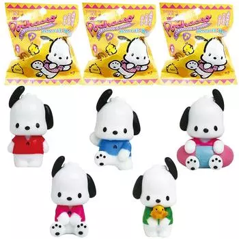 Набор из 3 игрушек для ванны Santan Pochacco Bath Ball, серии солей для ванны с изображением персонажей, все 5 типов