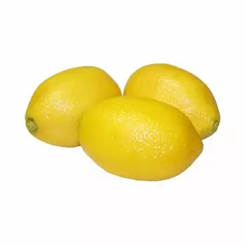 Набор из 3 моделей GuCra Lemon для демонстрации образцов продуктов питания Овощи/Фрукты (Желтый EX)