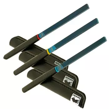 Набор из 3 напильников Aurochs Super Sharpened Iron Напильник, плоский, одинарный, средний, тонкий, масляный, металлический, (хорошо)