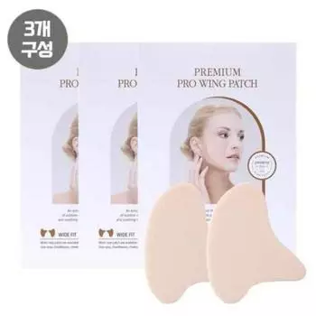 Набор из 3 нашивок Premium Pro Wing (всего 10 листов/5 порций), 3 куска