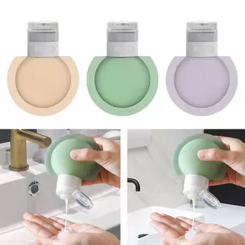 Набор из 3 предметов для дорожных туалетных принадлежностей, аксессуары, контейнер для шампуня 60ml