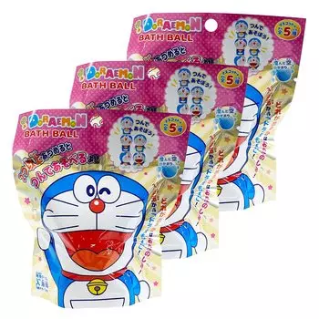 Набор из 3 шариков для ванны Tumi Doraemon с ароматом от Nol Corporation OB-DOB-7-1