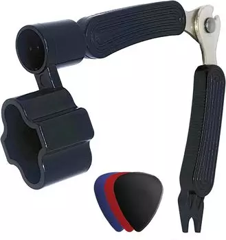 набор из 3 штифтов для намотки струн Rockson, съемник/кусачки