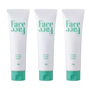 Набор из 3 штук скидка 1000 иен Пенка для очищения лица FaceFace Enzyme Face Wash 120 г Плотная пена Pore Care для мужчин и женщин