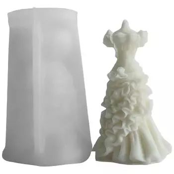 Набор из 3 силиконовых форм для цветов для изготовления свечей, мыла ручной работы, для работы с мастикой, для украшения тортов с романтичными дизайнами 1213