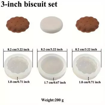 Набор из 3 силиконовых форм для печенья 7,62 см, формочки для сэндвичей для Хэллоуина, Рождества, Пасхи, Дня святого Валентина, Дня благодарения. Идеально подходят для выпечки вкусных угощений 7.62 cm Lace 3pcs set