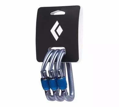 Набор из 3 винтовых затворов Black Diamond Hot Forge BD10534 (Цвет Серый) [Элемент] серый