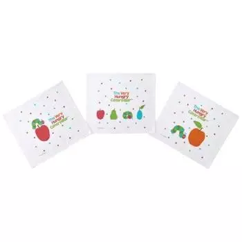Набор из 3 влажных полотенец Skater Hungry Caterpillar Pastel OAC1T-A