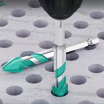 Набор из 4/6 высокопрочных эксцентриковых спиральных сверл, устойчивых к ржавчине, широко используемых, многофункциональных, сверхтвердых A