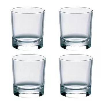 Набор из 4 чашек для кофе, стеклянные элегантные кружки для кофе, элегантные стеклянные чашки, принадлежности для бара и домашнего обихода, прозрачная кофейная посуда 4pcs set