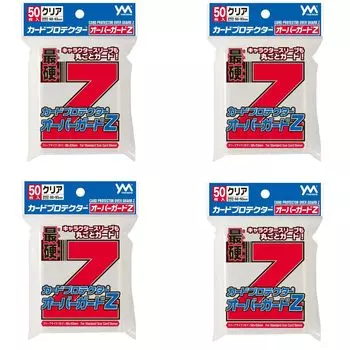 Набор из 4 карточек-протекторов Yanoman Overguard Z Card 68 x (Совместимый размер: 93мм)