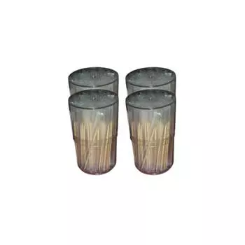 Набор из 4 коробок по 200 зубочисток в индивидуальной упаковке Fackelmann Wood Edition арт.. 9934250