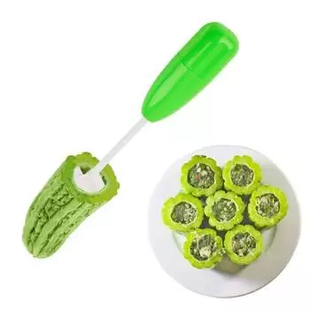 Набор из 4 кухонных инструментов: нож для овощей, устройство для копания, инструмент для удаления сердцевины из овощей и фруктов.