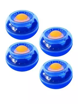 Набор из 4 пластиковых пакетов для бумажного переворачивания, супермаркет, магазин канцелярских товаров, офисные принадлежности S.fields.inc (синий)