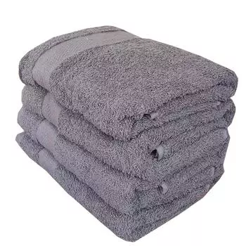 Набор из 4 полотенец для рук и лица, 100% хлопок, 50X90 см, простой | Набор полотенец