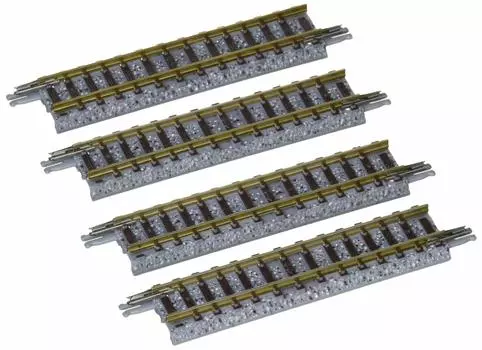 Набор из 4 прямых рельсов TOMIX N Gauge F 1803 Железнодорожные принадлежности для моделей S72.5